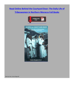 Read Online Behind the Courtyard Door: The Daily
