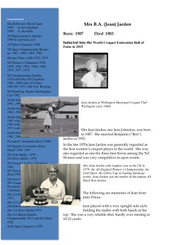 The CA Women`s Champion 1970, 1972
