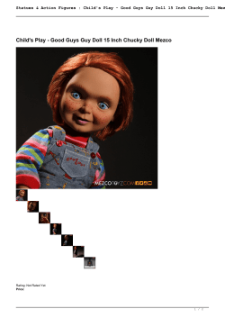 Child`s Play - Good Guys Guy Doll 15 Inch