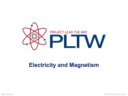 Electricity and Magnetism