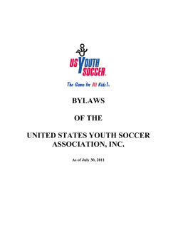 bylaws of the united states youth soccer