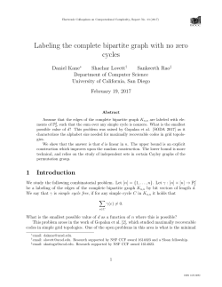 Labeling the complete bipartite graph with no zero cycles