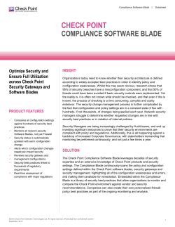 Word Template - Check Point Software