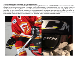 Gwinnett Gladiators Tyler Shiplo 2014