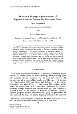 Dominant Strategy Implementation of Bayesian