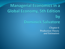 Managerial Economics in a Global Economy, 5th