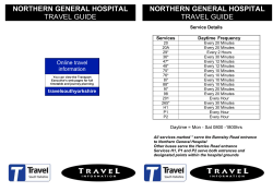 Service Details - Sheffield Teaching Hospital
