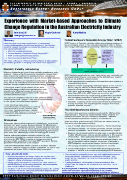 ppt - Centre for Energy and Environmental Markets