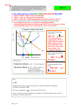 ED 15 Goals of Fiirms-HL