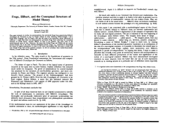 Frege, Hilbert, and the Conceptual Structure of Model Theory