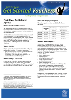 Get Started Vouchers Referral Agent Fact Sheet