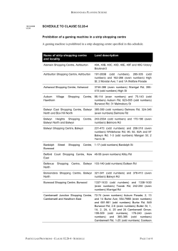 MINISTERIAL DIRECTION