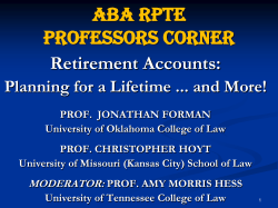 Distributions After Death