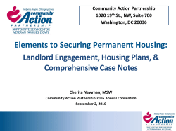 Case Management Essentials - National Community Action