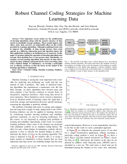 Robust Channel Coding Strategies for Machine