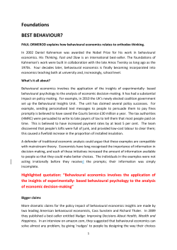 short critical appraisal
