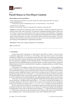 Payoff Shares in Two-Player Contests