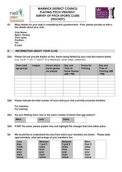 Club - Warwick District Council