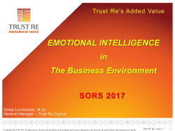 EMOTIONAL INTELLIGENCE in The Business