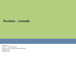 Game Design Studio 1