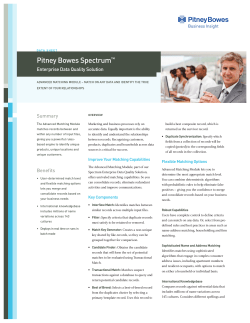 Spectrum Advanced Matching Module