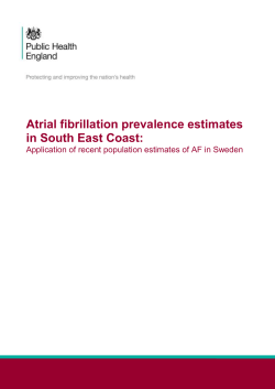 PHE standard publication template