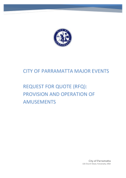 (RFQ): Provision AND OPERATION OF