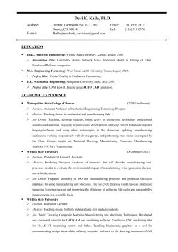 devi kiran kalla - Metropolitan State University of Denver