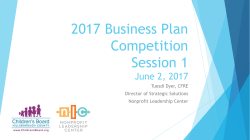 2017 Business Plan Competition Session 1