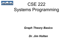 Basic Graph Theory Concepts - NMT Computer Science and