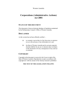 8. This Act to apply to administrative actions as