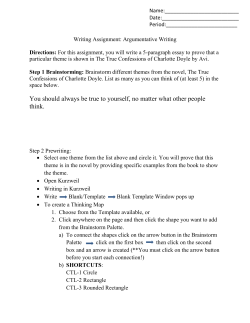 Directions - Blackboard