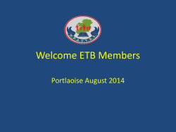 ETB Members