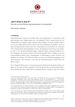 Don`t show it, play it! - Rabbit Eye