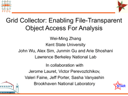 Enabling File-Transparent Event Access from the Grid