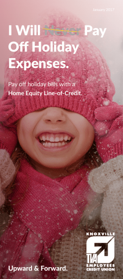 I Will Never Pay Off Holiday Expenses.