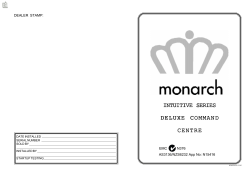 intuitive series deluxe command centre