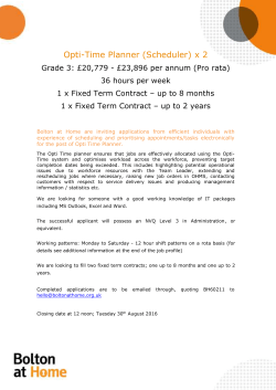 Opti-Time Planner (Scheduler) x 2 Grade 3: &pound;20,779