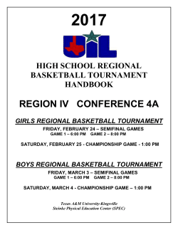 the Region Handbook