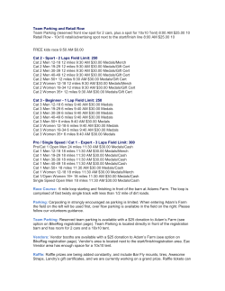 Event Flyer - USA Cycling