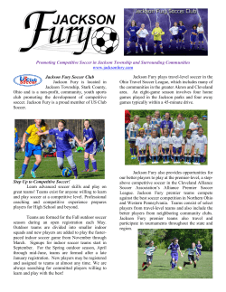 brochure - Jackson Fury Soccer Club