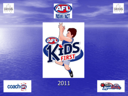 Kids First Presentation
