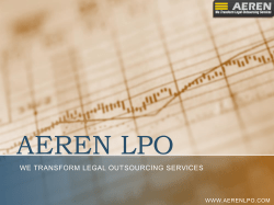 AEREN LPO Deposition and Review PPT