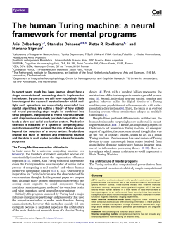 The human Turing machine: a neural framework for