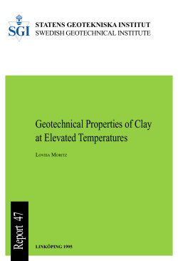 SGI-R47 for pdf.p65 - Statens geotekniska institut