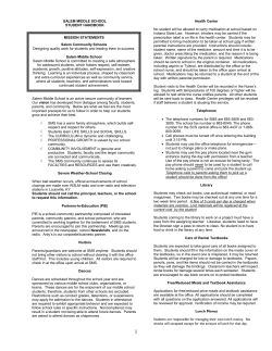 salem middle school mission statement