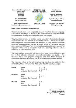 Maes yr Haul Primary School
