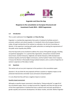 2020 Programmes