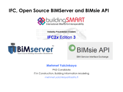 BIMsie API - MyCourses