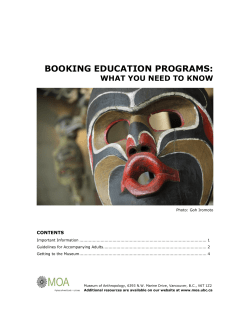 booking education programs